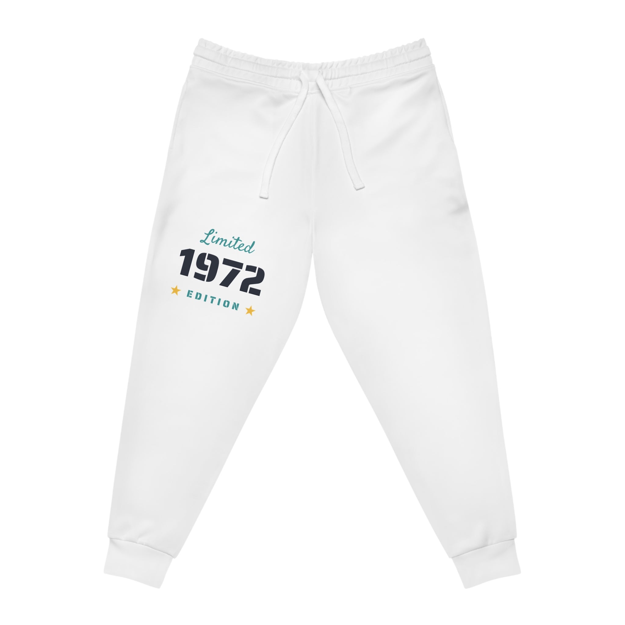 Limited Edition 1972 Athletic Joggers – Retro Year Graphic Sweatpants