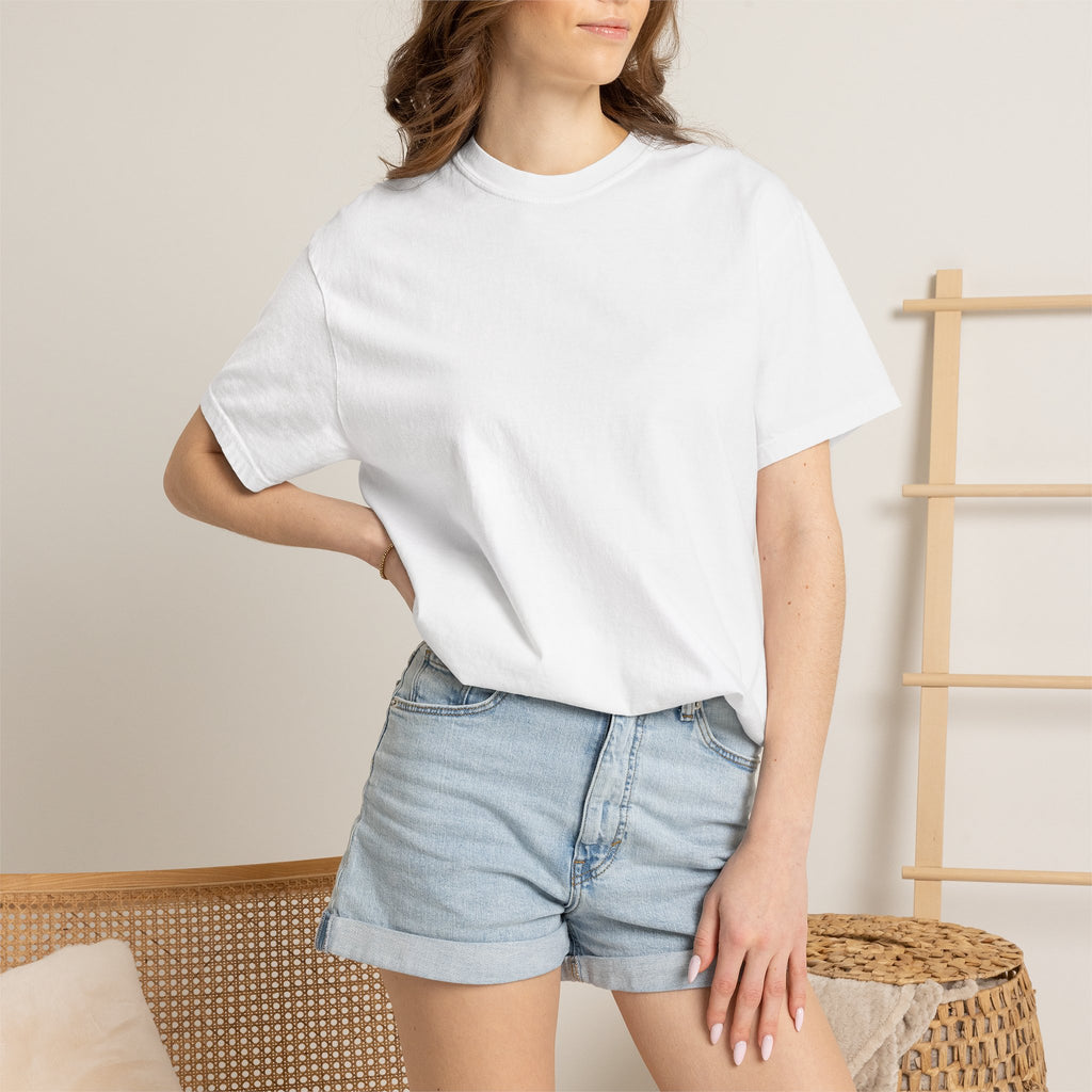 Nikitas Space T‑Shirt — Minimal Back Logo Tee