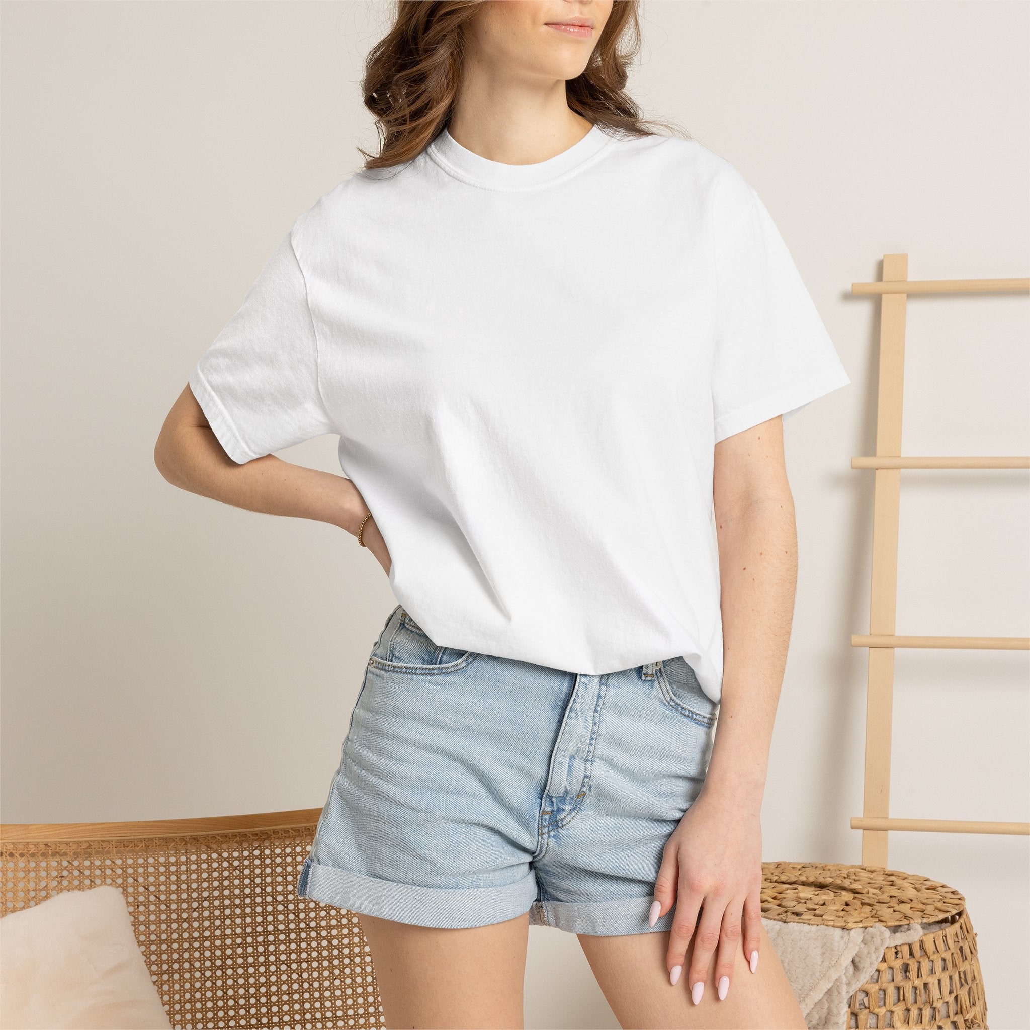 Nikitas Space T‑Shirt — Minimal Back Logo Tee