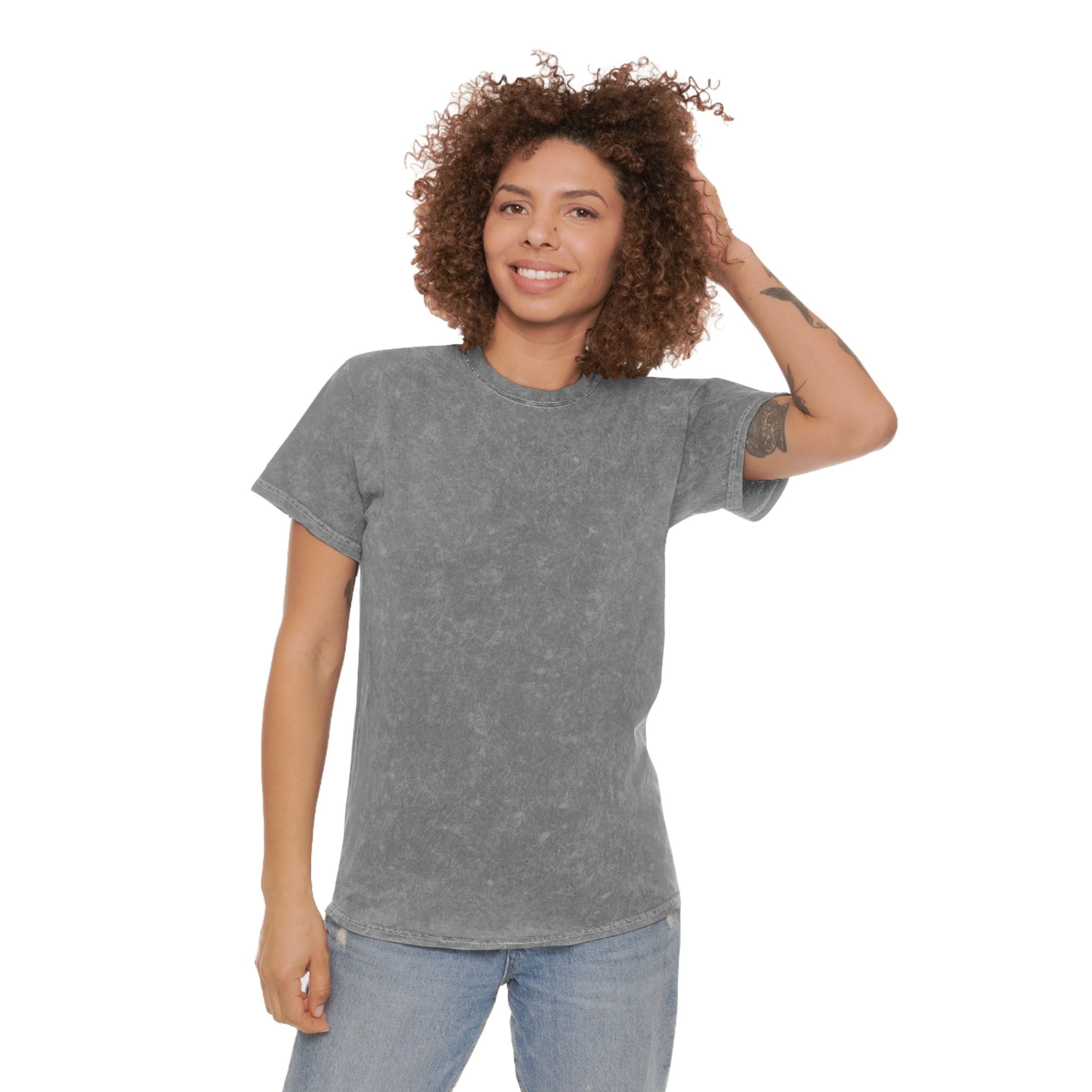 Cherry Graphic T-Shirt — Retro Fruit Print Mineral Wash Tee