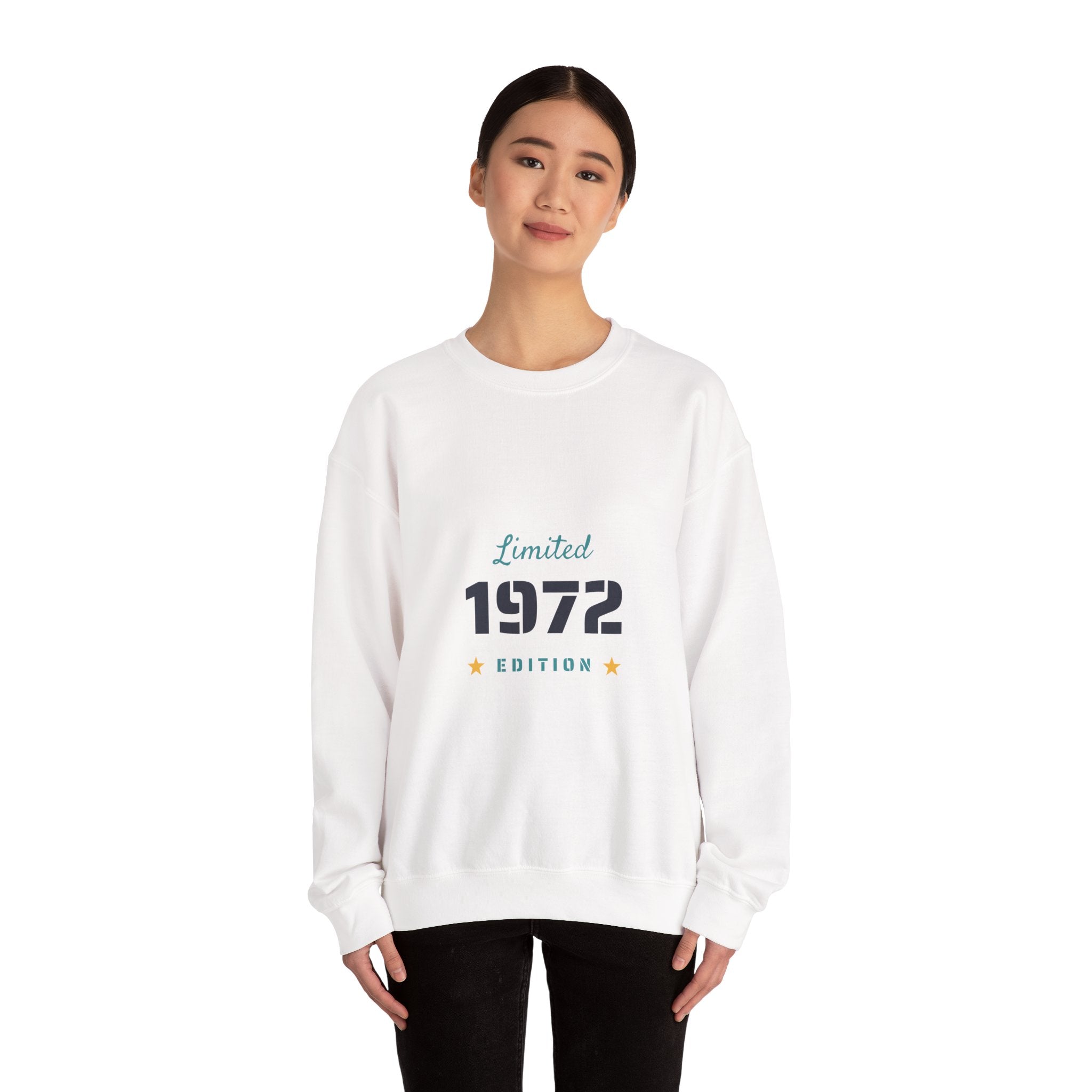 1972 Limited Edition Sweatshirt — Vintage Born in 1972 Crewneck