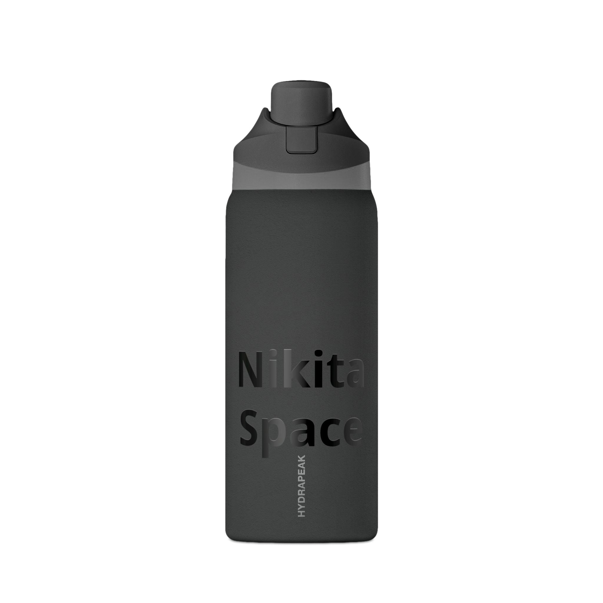 Insulated Water Bottle — 32oz Oasis Stainless Hydro Flask with 'Nikita Space' Embossed Logo
